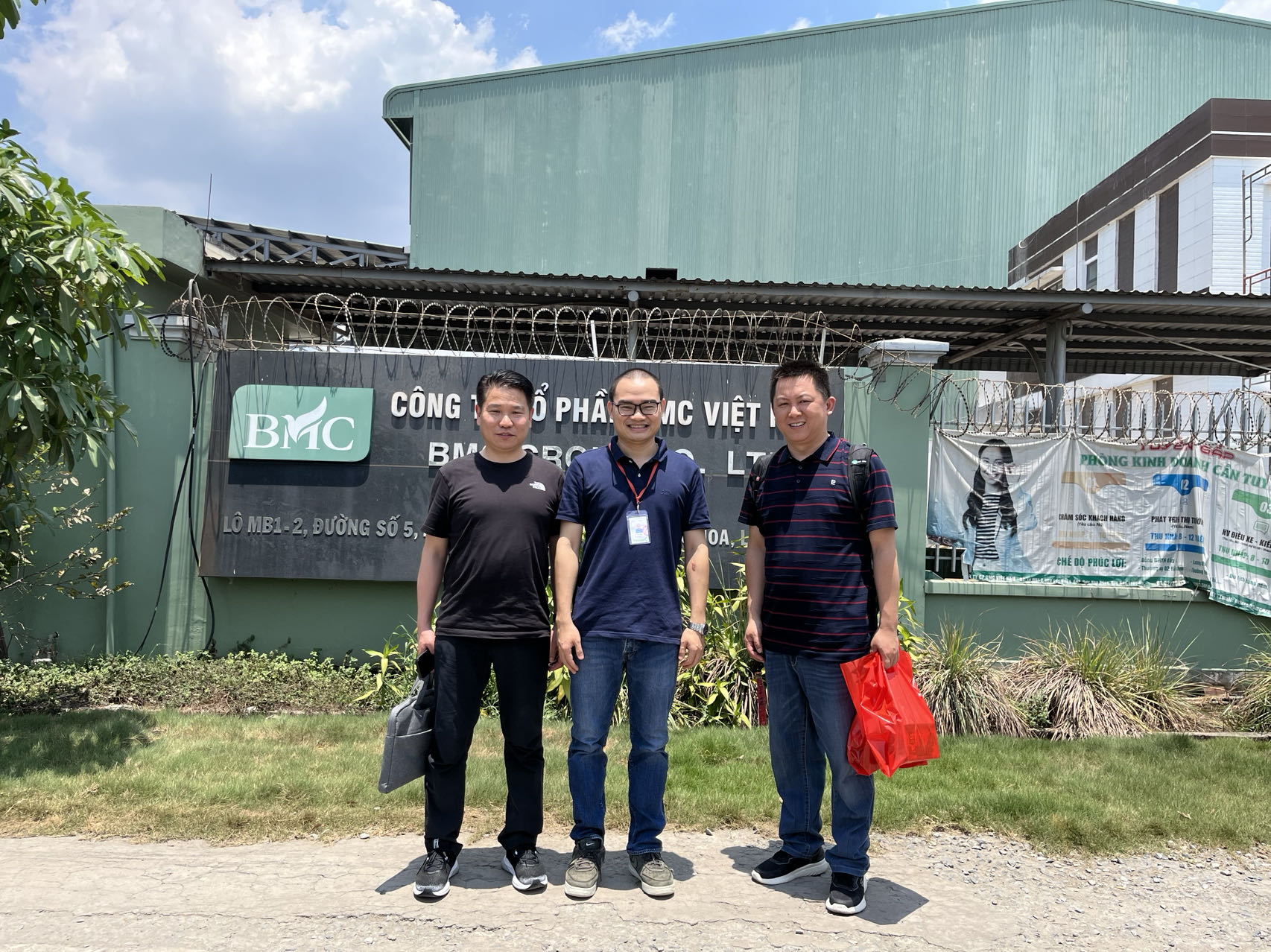 Meeting with biggest glufosinate importer(BMC company) in Vietnam in April 2024